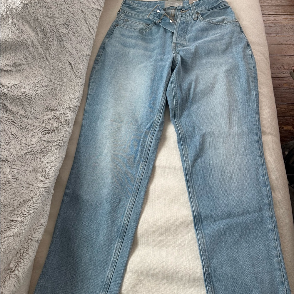 Everlane curvy 90’s cheeky straight leg jean